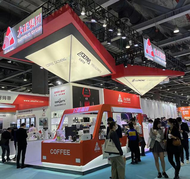 南京展厅设计公司搭建大正集团企业参会展台(图1)